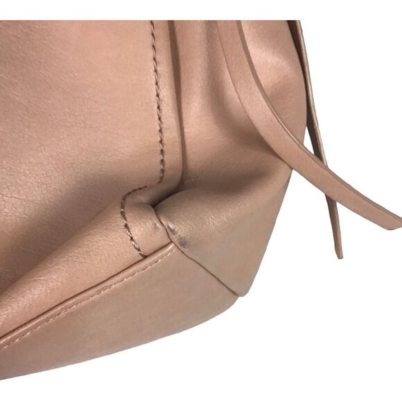 Urban Expressions Taupe Faux Leather Medium Zip Top Tote Purse Handbag Neutral - Picture 3 of 16